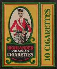 PAQUETE DE CIGARRILLOS/TABACO DE COLECCIÓN - #0057 - CASCO 10's - HIGHLANDER TOBACCO CO segunda mano  Embacar hacia Mexico