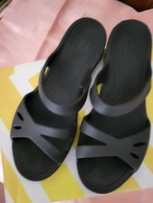 Mule crocs noir d'occasion  Ermont