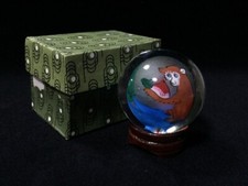 O1829 / Vidrio / Bola De Vidrio OKIMONO / Vintage Japonés comprar usado  Enviando para Brazil