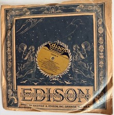 Usado, Edison Diamond Disc  Long Play 24 minutes nr 10006,original sleeve comprar usado  Enviando para Brazil