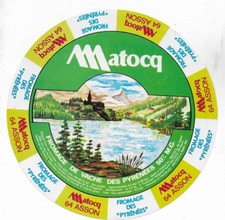Ancienne etiquette fromage d'occasion  Lillers