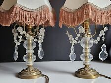 Lampe paire pampille d'occasion  Cahors