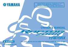 Yamaha owners manual for sale  Lexington