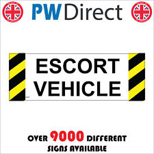 Sign escort vehicle for sale  BACUP