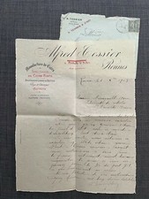 Antique letter .tessier d'occasion  Expédié en Belgium