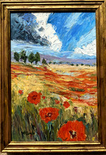 Tableau peinture huile d'occasion  Muro