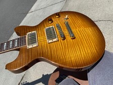 2001 Gibson Les Paul Standard DC Doublecut Honeyburst Flametop 7,4 lb com VÍDEO comprar usado  Enviando para Brazil