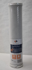 Cartucho de filtro de água bloco carbono Aqua Boon 5 mícrons 19,75" x 4,5" carcaça comprar usado  Enviando para Brazil