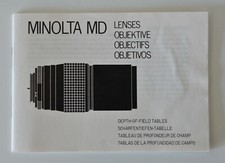 Minolta tableau profondeur d'occasion  Dardilly