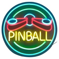 Pinball neon sign for sale  Owings Mills