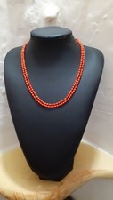 Collana vtg corallo usato  Latina