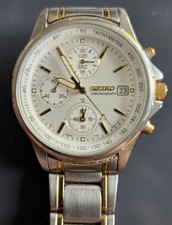 Seiko men chronograph for sale  PONTYPOOL