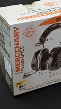 Fones de ouvido Plugfones Mercenary EarMuff Bluetooth cancelamento eletrônico de ruído, usado comprar usado  Enviando para Brazil