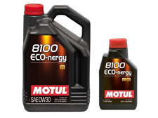 MOTUL OLIO 8100 ECO NERGY 0W30 100% SINTETICO A5 B5 VOLVO 6 LITRI VCC 95200377, usado comprar usado  Enviando para Brazil