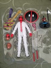 Boneco Deadpool Marvel Legends 2018 TERNO BRANCO Solto 6 Polegadas De 2 Pacotes Não Usado, usado comprar usado  Enviando para Brazil
