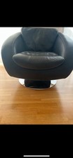 Ledercouch braun design gebraucht kaufen  Rheinfelden (Baden)