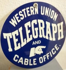 Western union telegraph for sale  Congerville
