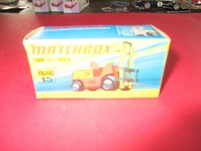 Matchbox chariot elevateur d'occasion  Sérifontaine