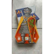 Puzzle djeco chevalier d'occasion  Puygouzon