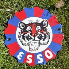 Enamel esso tiger for sale  RAINHAM