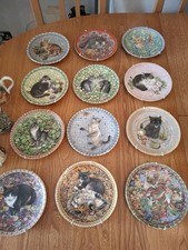 lesley ivory cat plates for sale lesley ivory cat plates for sale FAREHAM