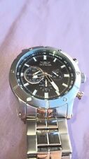 Usado, Invicta MEN's Specialty 18161 relógio cronógrafo preto redondo aço inoxidável comprar usado  Enviando para Brazil
