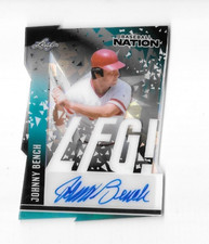 2025 Leaf Baseball Nation Johnny Bench AUTO LFG! CORTE DE GELO RACHADO PRATA 6/10 comprar usado  Enviando para Brazil