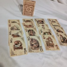 Baralho de cartas tamanho pôquer 54 cartas Alice no País das Maravilhas, estilo vitoriano comprar usado  Enviando para Brazil