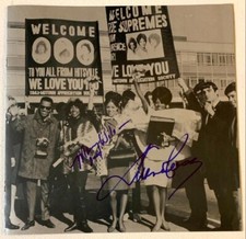 Supremes signed album for sale  Amherst
