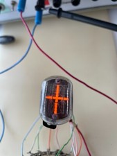 IN-15A (ИН-15А) Gazotron Nixie Tube, NOS, Labeled with Quality Sign, Lot of 1 pc, używany na sprzedaż  PL