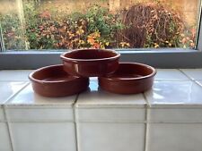 Three terracotta dishes for sale  READING