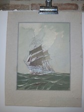 Aquarelle originale georges d'occasion  Vanves