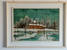 Quadro dipinto olio usato  Savona