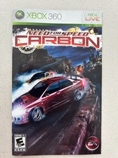 Usado, NECESSIDADE DE SPEED CARBON - XBOX 360 - MANUAL DE INSTRUÇÕES comprar usado  Enviando para Brazil