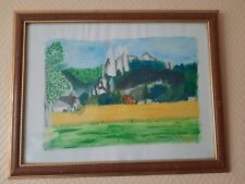 Tableau cadre bois d'occasion  Beaurepaire