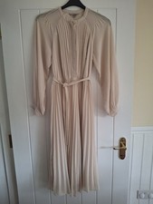Womens nude pleated for sale  BRISTOL