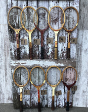 Vintage wood tennis for sale  Hoffman Estates