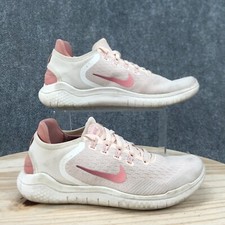 Usado, Tênis de corrida Nike feminino 8.5 cano baixo com cadarço 942837-802 branco rosa comprar usado  Enviando para Brazil