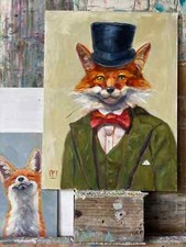 fox painting for sale fox painting for sale WATFORD