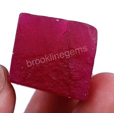 Usado, Cubo de rubi vermelho natural 90 quilates tingido áspero certificado África pedras preciosas soltas k comprar usado  Enviando para Brazil