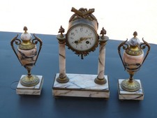 Pendule portique marbre d'occasion  Machecoul