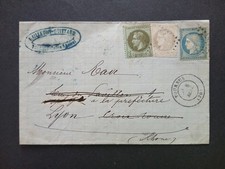 Lettre affranchissement tricol d'occasion  Aix-les-Bains