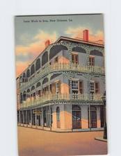 Postcard lacework iron for sale  Almond