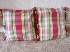 Two plaid tartan for sale  THETFORD