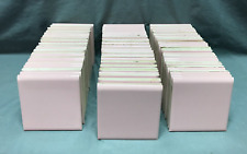 Lote vintage 100 azulejos cerâmicos rosa NOS 4" quadrados Bullnose Edge mais disponível 1377-24B, usado comprar usado  Enviando para Brazil