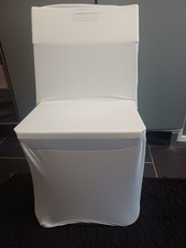 20x weiße stuhlhussen gebraucht kaufen 20x weiße stuhlhussen gebraucht kaufen  Bedburg-Hau