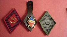 Insigne 68éme regiment d'occasion  Buzançais