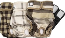 Pacote com 3 fraldas obsorventes premium laváveis reutilizáveis para cachorros Pet Parents tamanho grande comprar usado Pacote com 3 fraldas obsorventes premium laváveis reutilizáveis para cachorros Pet Parents tamanho grande comprar usado  Enviando para Brazil