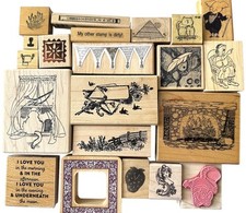 Rubber stamps mixed for sale  Richardson