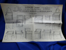 Lebois jeune.1924 depliant d'occasion  Lambersart
